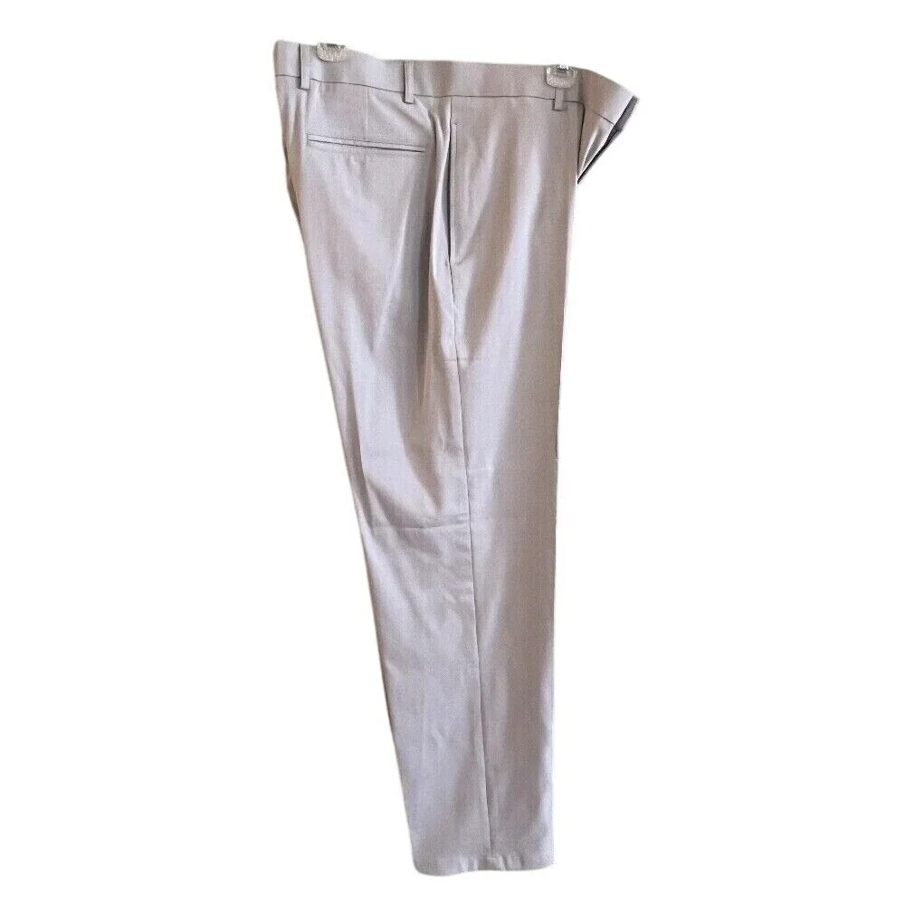Slazenger Men's Golf Pants Light Weight Gray 34x34 Poly Spandex NWOT